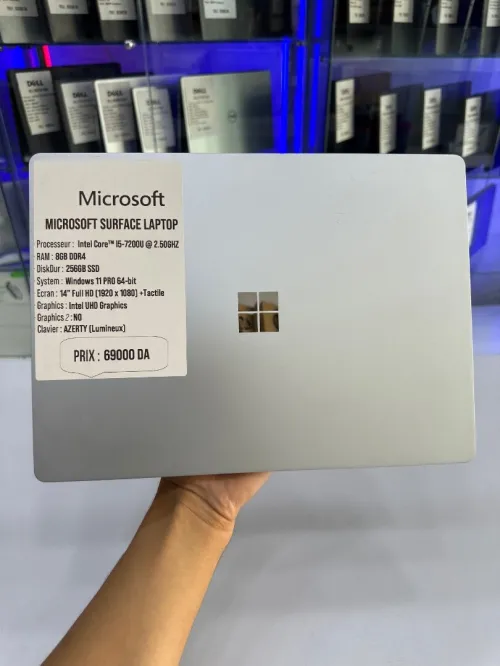 MICROSOFT SURFACE LAPTOP i5 8GB RAM 256GB SSD +TACTILE 14"