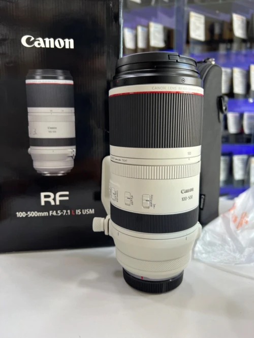 Objectif Canon RF 100-500mm f/4.5-7.1 L IS USM Neuf sous emballage