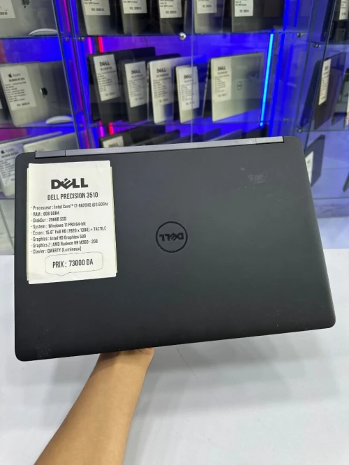 DELL Precision 3510 i7 8GB RAM 256GB SSD +TACTILE +AMD 15,6"