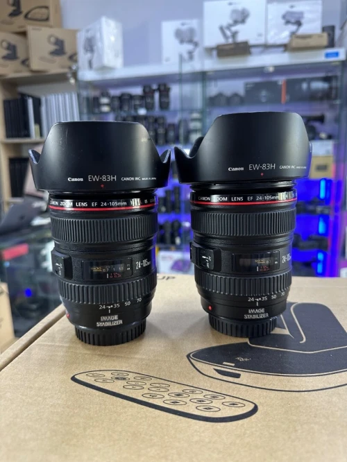 Objectif Canon EF 24-105mm F/4 L IS USM & Pare-soleil 10/10