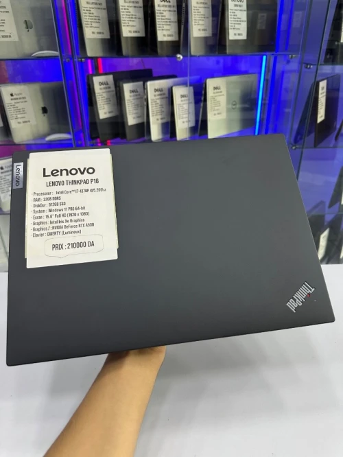 LENOVO THINKPAD P16 I7 32GB RAM 512GB SSD +NVIDIA 16"