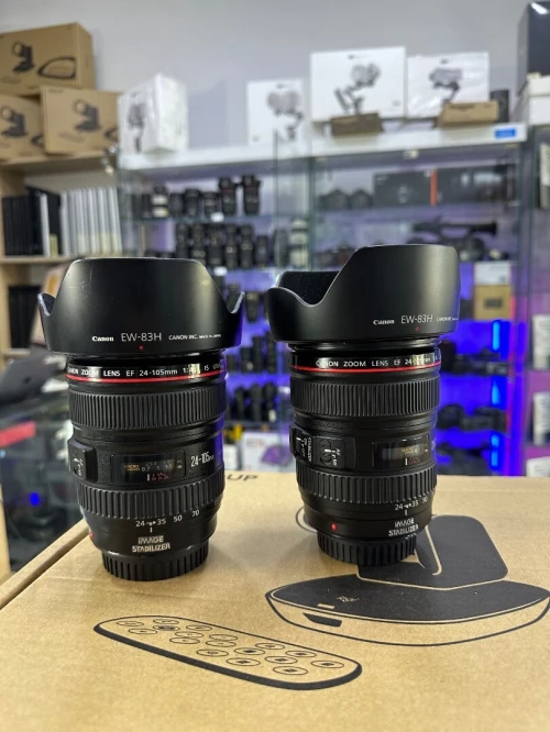 Objectif Canon EF 24-105mm F/4 L IS USM & Pare-soleil 10/10