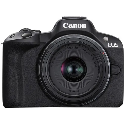 CANON EOS R50 CREATOR KIT Hybride + Objectif RFS 18-45 STM + Microphone DM-E100 + Tripod HG-100TBR