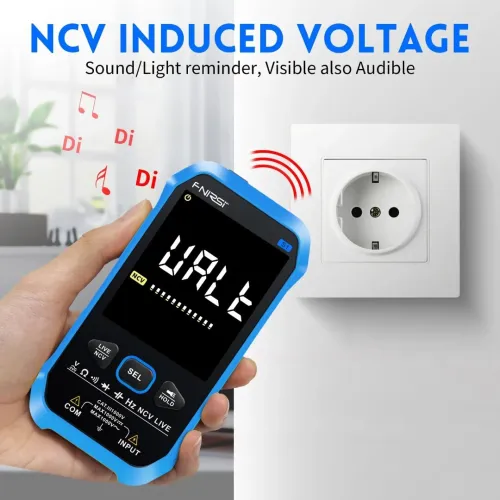 FNIRSI S1 Grand Écran Affichage Numérique Multimètre Intelligent