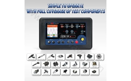 Testeur Dactionneurs Automobiles QDB 5A Oscilloscope Multimetre Outil diagnostic bobine Dallumage