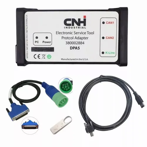 DPA5 Outil de diagnostic pour équipements de construction Cnh DPA5