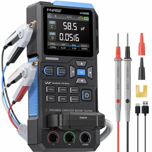 FNIRSI LC1020E Testeur LCR ESR numérique portable haute précision à pont