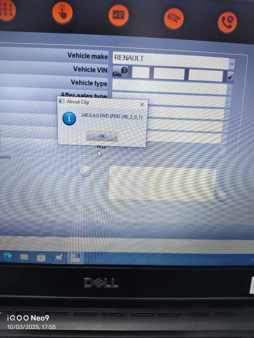VCI3 RENAULT CLIP 1994 .... 2026