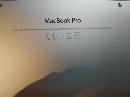macbook pro retina 13 2015