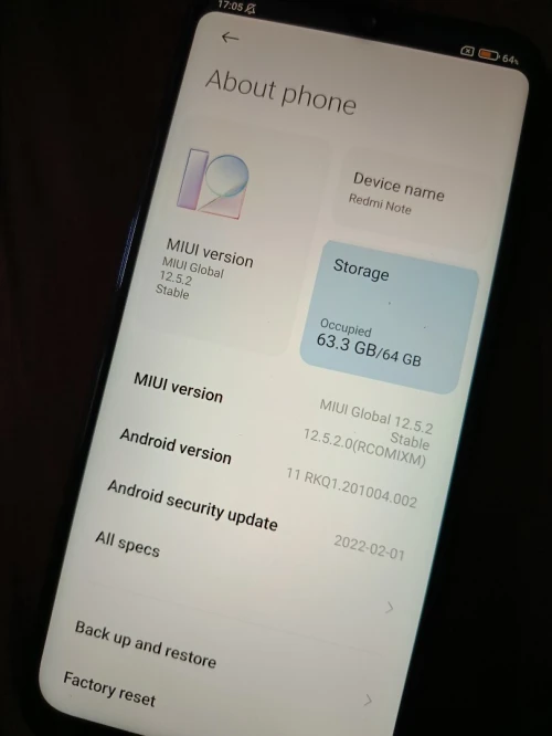 Redmi note 8 Note 8
