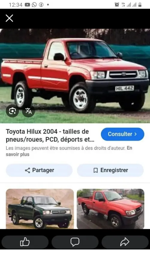 triangle toyota hillux 