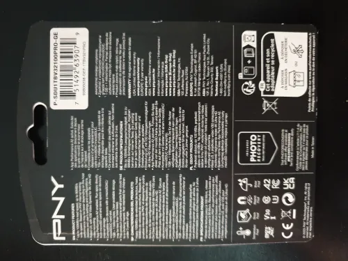 SD card 1TB PNY Original 