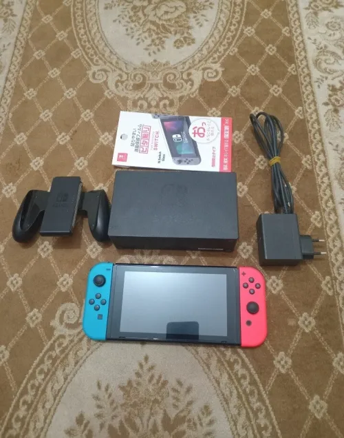 Nintendo switch flache puce n9iya +30 jeux