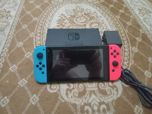 Nintendo switch flache puce +35 jeux