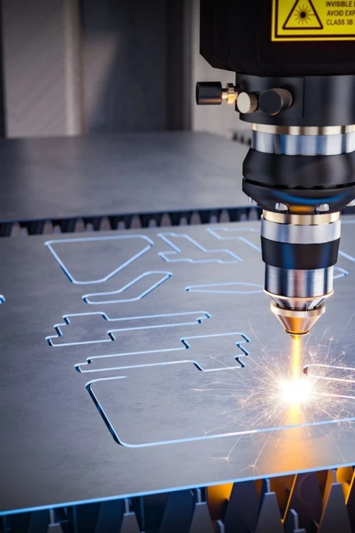 Service de Découpe et Gravure Laser Fibre sur Métaux