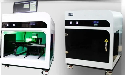 Machine de gravure au laser 3D sur le cristal
