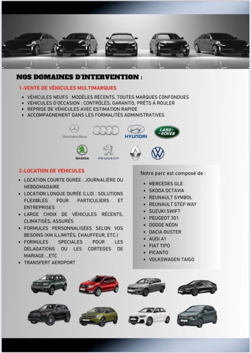 LOCATION DE VOITURE