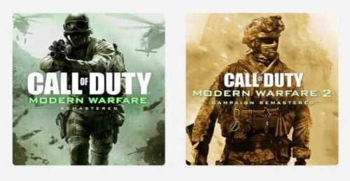 Call of duty modern warfare 1 et 2 compte officiel 