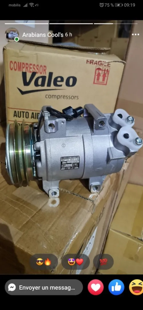 Compresseur climatiseur compressor pièces climat auto 