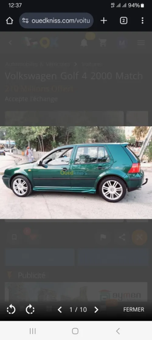 Volkswagen Golf 4 2000 Match