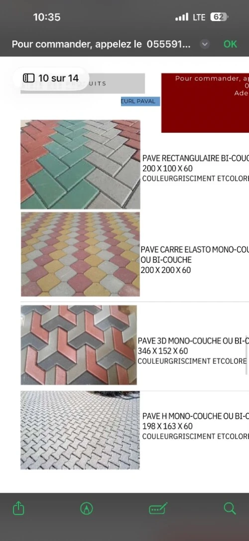 Blocs dagglomeres de beton