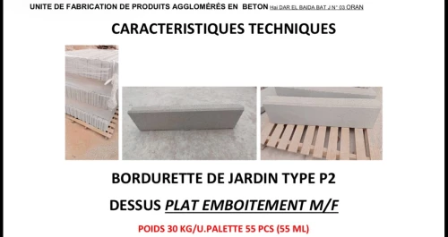 Blocs dagglomeres de beton