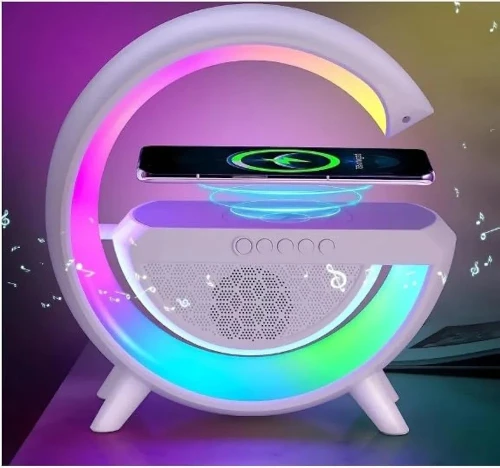 Led Wireless Charging Speaker BT