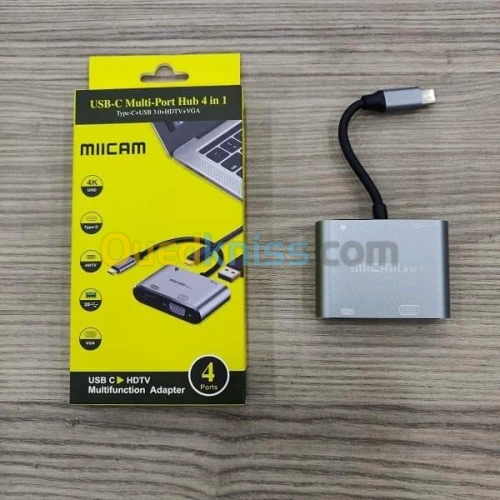 HUB USB-C MULTI PORT HUB 4 in 1