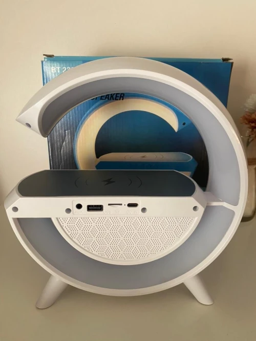 Led Wireless Charging Speaker BT