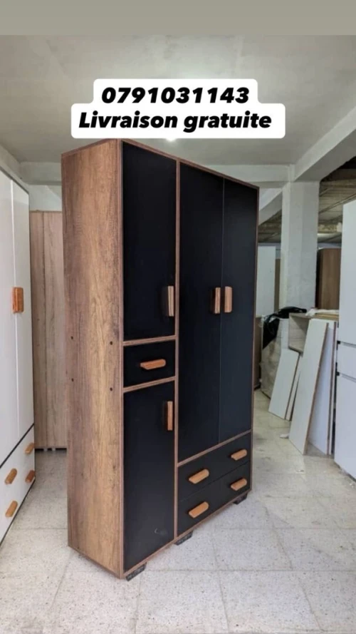 armoire de chambre en mélamine espagnol