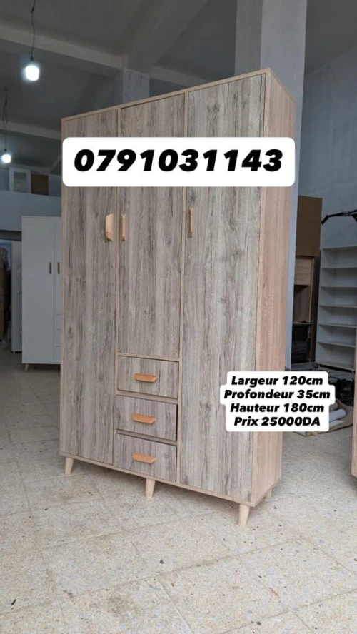 armoire de chambre en mélamine