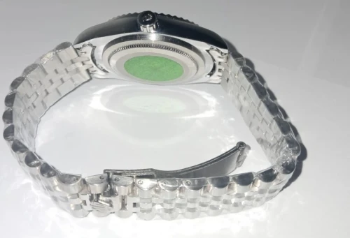 ساعة رجالية ستانلس ستيل تصميم Rolex