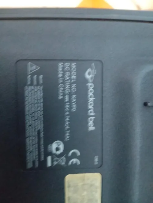 PC portable Packard bell