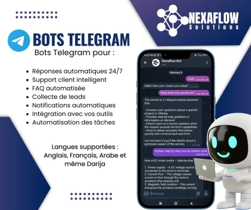Automatisez votre business en Algérie avec des solutions IA modernes
