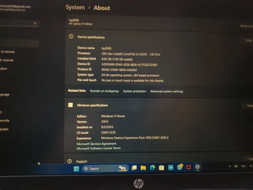 Hp i5 12th
