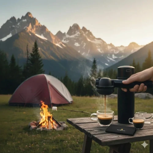 Coffret tout-en-un pour machine expresso manuelle portable