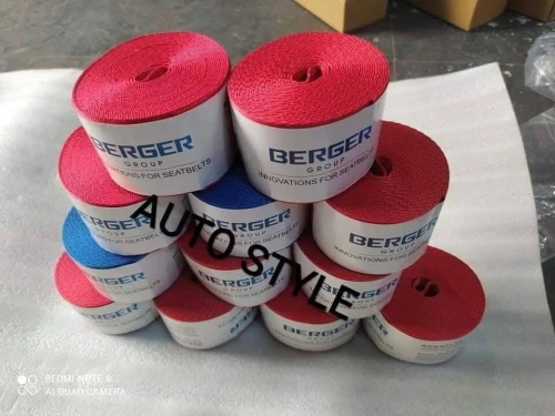 Ceinture de securité BERGER ( ROUGE/ BLEU))