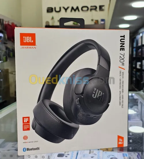 CASQUE JBL TUNE 720BT 76Heures