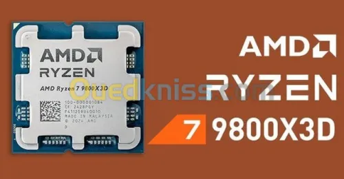 PROCESSEUR AMD Ryzen 7 9800X3D (4.7 GHz / 5.2 GHz) TRAY