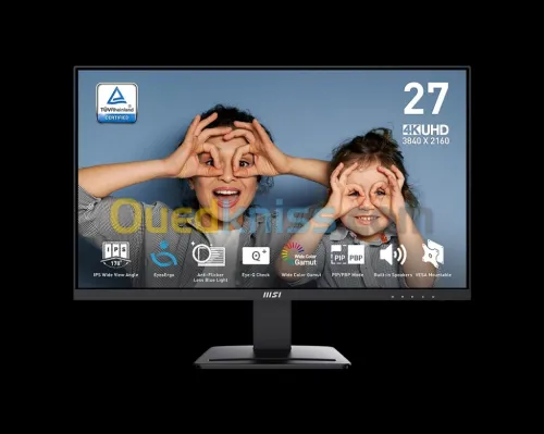 ECRAN MSI PRO MP273U 27'' 4K IPS