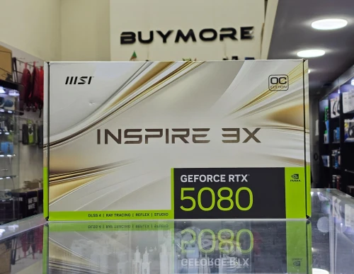 CARTE GRAPHIQUE MSI RTX 5080 16GB INSPIRE 3X OC