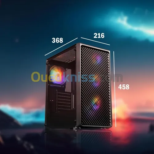 PC GAMER I5-14400F - H610M-K DDR5 -16GB  5600MHZ -SSD 512GB - RTX3050 8GB - ALIM 550W