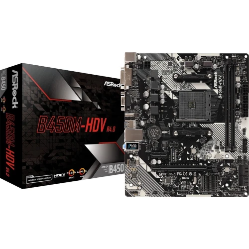 CARTE MERE ASRock B450M-HDV R4.0