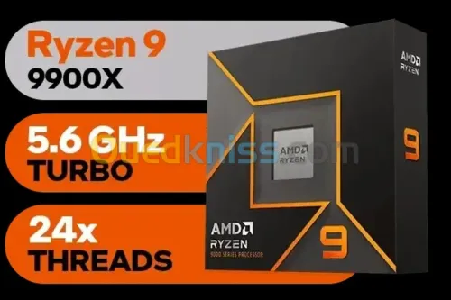 PROCESSEUR RYZEN 9 9900X (4.4 GHz / 5.6 GHz)