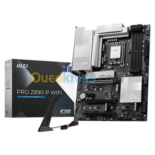 CARTE MERE MSI PRO Z890-P WIFI PCI-Express 5.0 16x - LAN 5 GbE - Wi-Fi 7/Bluetooth 5.4
