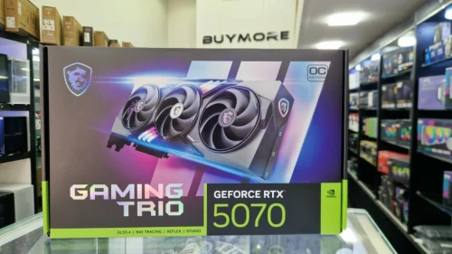 CARTE GRAPHIQUE MSI RTX 5070 12GB GAMING TRIO OC
