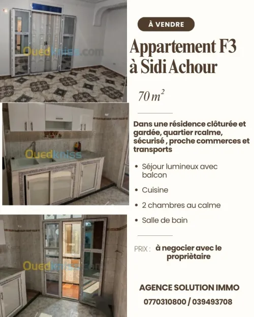 Vente Appartement F3 Annaba Annaba