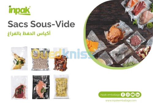 Sacs Sous Vide  أكياس الحفظ بالفراغ 