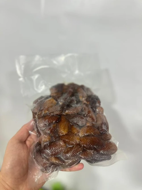 Sacs sous vide gaufrés pour dates
