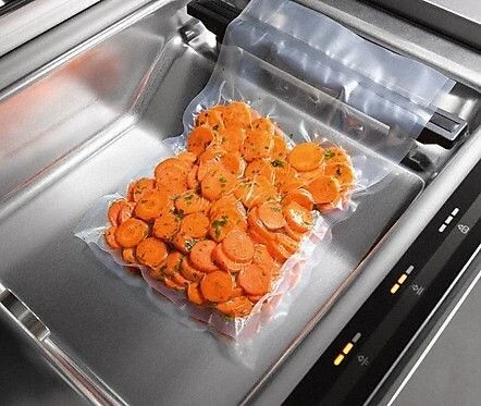Sac sous vide lisse transparent